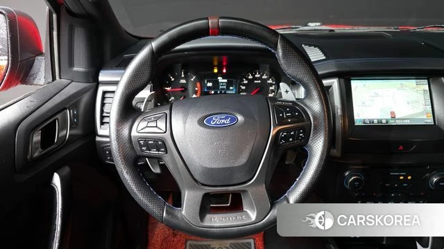 Ford Ranger 3rd Generation 2021 Красный из Кореи, фото 4