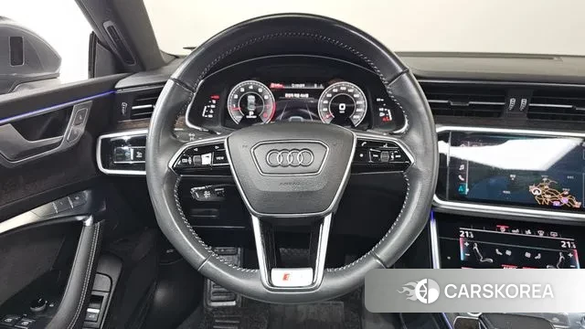 Audi A7 (4K) 2020 Серый из Кореи, фото 4
