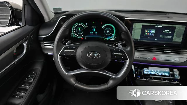 Hyundai The New Grandeur IG Hybrid 2021 Черный из Кореи, фото 4