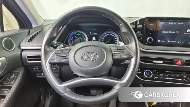Hyundai Sonata Hybrid (DN8) 2022 Черный из Кореи, фото 4
