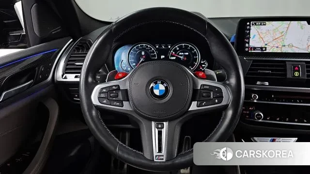 BMW X4M (G02) 2019 Черный из Кореи, фото 4
