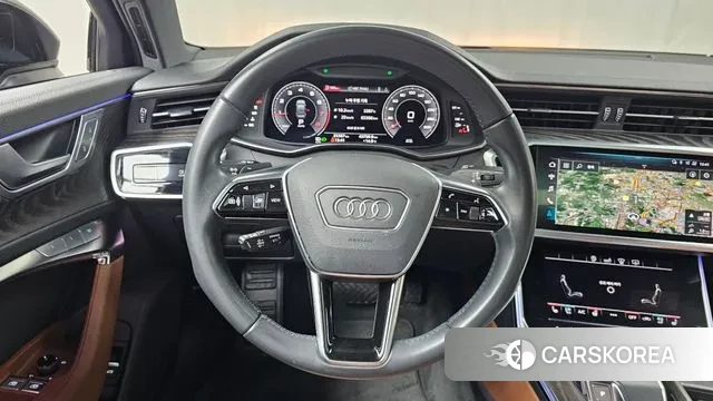 Audi A6 (C8) 2020 Черный из Кореи, фото 4
