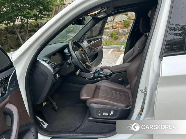 BMW iX3 2021 Жемчужный цвет из Кореи, фото 4