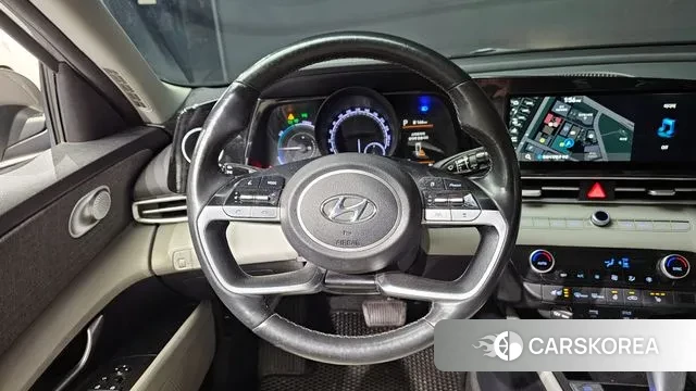 Hyundai Avante Hybrid (CN7) 2022 Серый из Кореи, фото 4