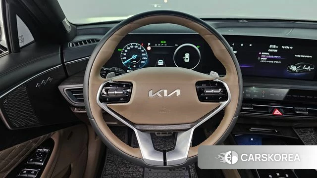 Kia K8 Hybrid 2022 Синий из Кореи, фото 4