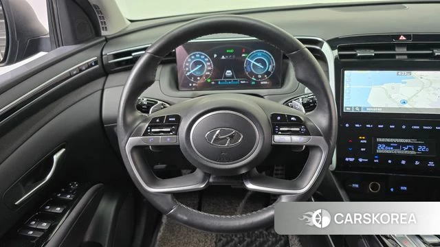 Hyundai Tucson Hybrid (NX4) 2022 Серый из Кореи, фото 4