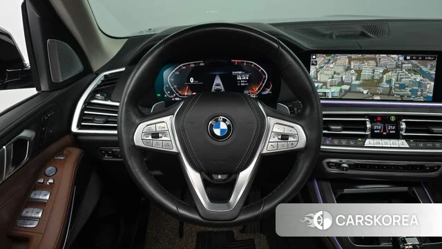 BMW X7 (G07) 2021 Черный из Кореи, фото 4