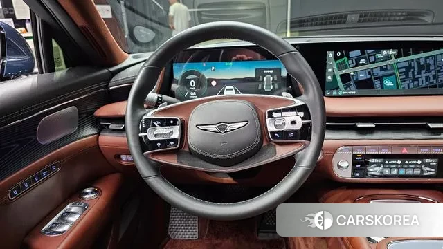 Genesis G90 (RS4) 2023 Синий из Кореи, фото 4