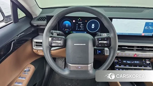 Hyundai Grandeur Hybrid (GN7) 2023 Белый из Кореи, фото 4