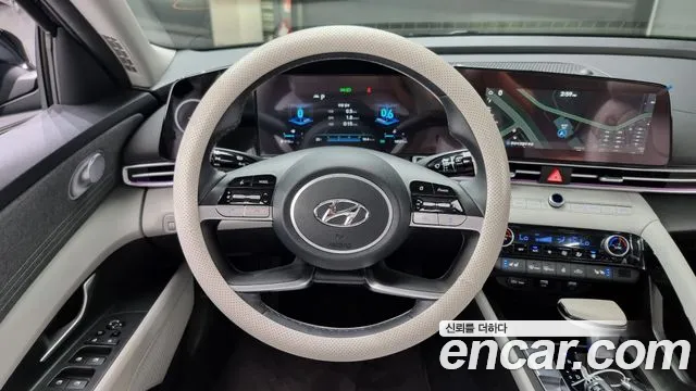 Hyundai Avante (CN7) 2022 Черный из Кореи, фото 4