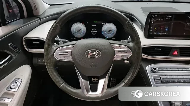 Hyundai The New Santa Fe 2021 Белый из Кореи, фото 4