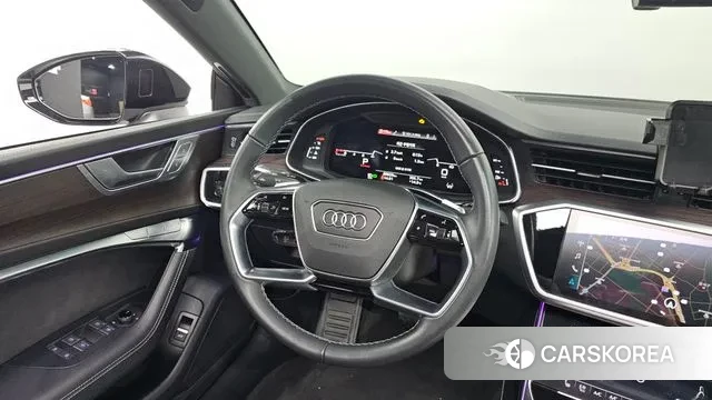 Audi A7 (4K) 2022 Белый из Кореи, фото 4