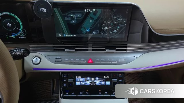 Hyundai The New Grandeur IG Hybrid 2019 Серый из Кореи, фото 4