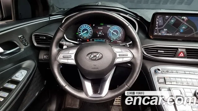 Hyundai The New Santa Fe 2021 Серый из Кореи, фото 4