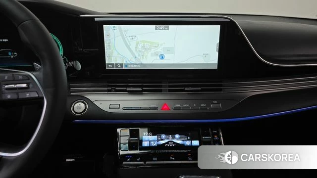 Hyundai The New Grandeur IG Hybrid 2021 Белый из Кореи, фото 4