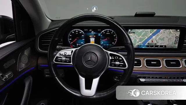 Mercedes-Benz GLE-Class W167 2021 Темно-зеленый из Кореи, фото 4
