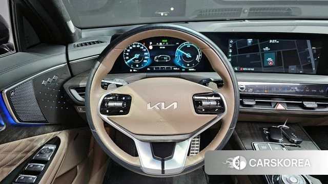 Kia K8 Hybrid 2023 Черный из Кореи, фото 4