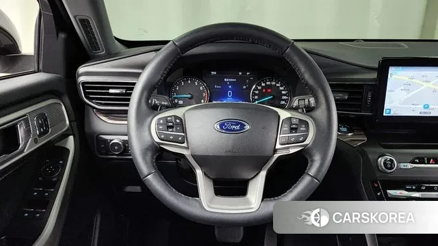 Ford Explorer 6th Generation 2020 Белый из Кореи, фото 4