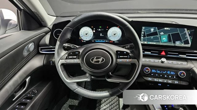 Hyundai The New Avante (CN7) 2023 Белый из Кореи, фото 4