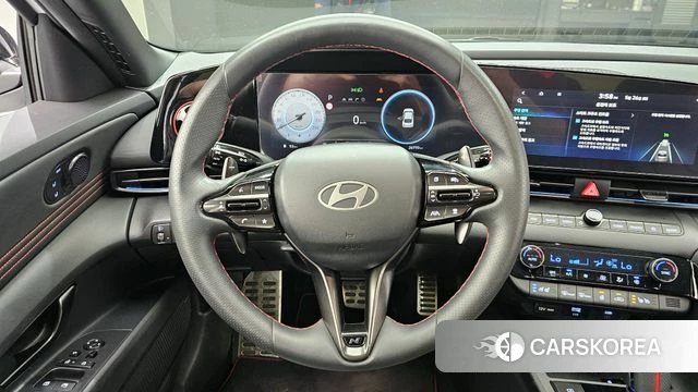 Hyundai The New Avante (CN7) 2024 Белый из Кореи, фото 4