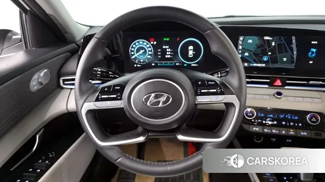 Hyundai Avante (CN7) 2023 Белый из Кореи, фото 4