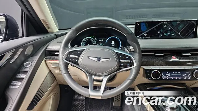 Genesis G80 (RG3) 2023 Темно-зеленый из Кореи, фото 4