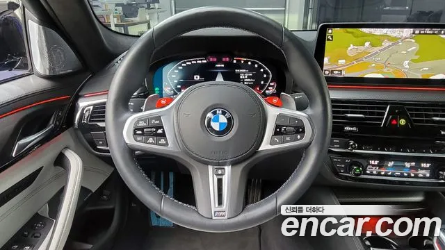 BMW M5 (F90) 2023 Синий из Кореи, фото 4