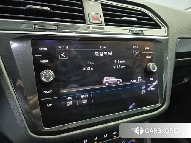 Volkswagen Tiguan second Generation 2018 Белый из Кореи, фото 4