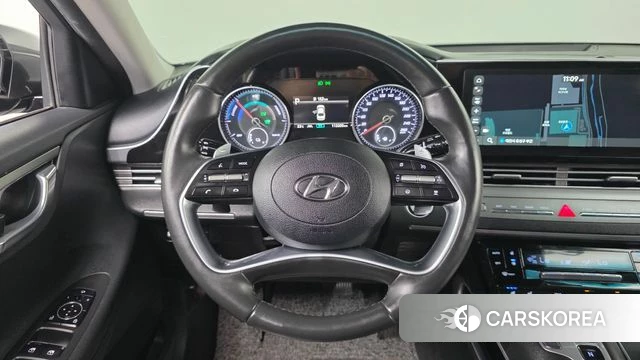 Hyundai The New Grandeur IG Hybrid 2022 Серый из Кореи, фото 4