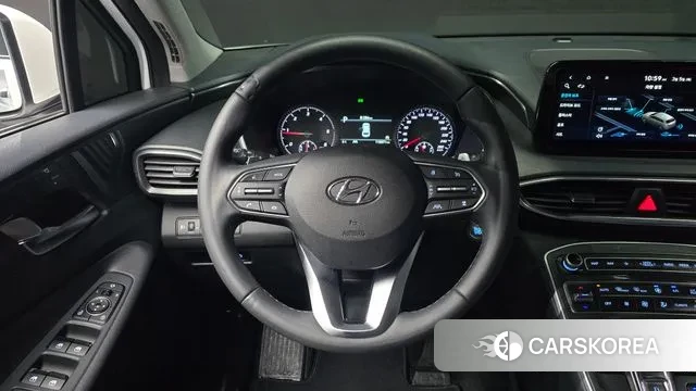 Hyundai The New Santa Fe 2021 Белый из Кореи, фото 4