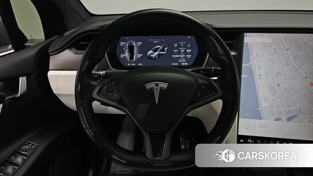 Tesla Model X 2018 Серый из Кореи, фото 4