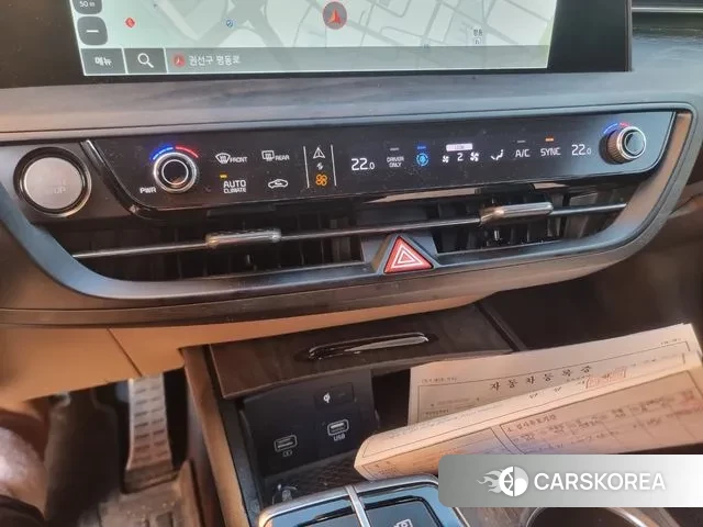 Kia K8 Hybrid 2021 Черный из Кореи, фото 4