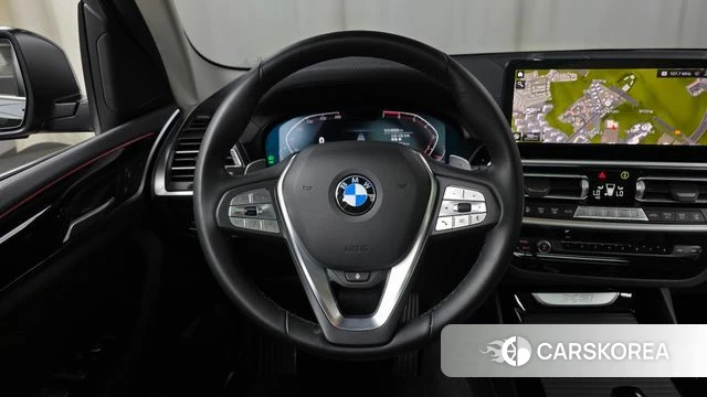 BMW X3 (G01) 2022 Черный из Кореи, фото 4