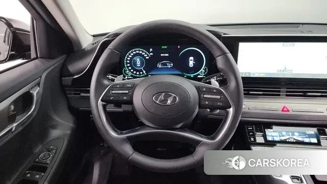 Hyundai The New Grandeur IG Hybrid 2022 Белый из Кореи, фото 4