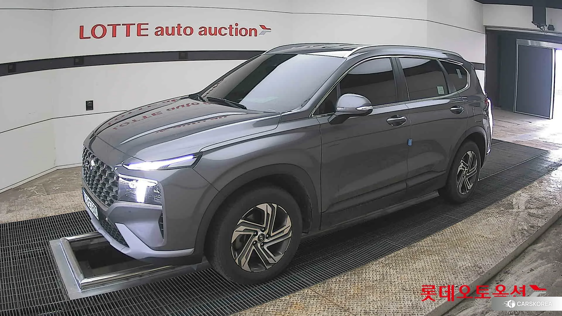 Hyundai Santa Fe 2022 Magnetic Grey Metallic из Кореи, фото 4