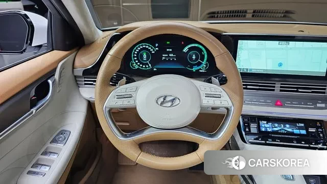 Hyundai The New Grandeur IG Hybrid 2020 Белый из Кореи, фото 4