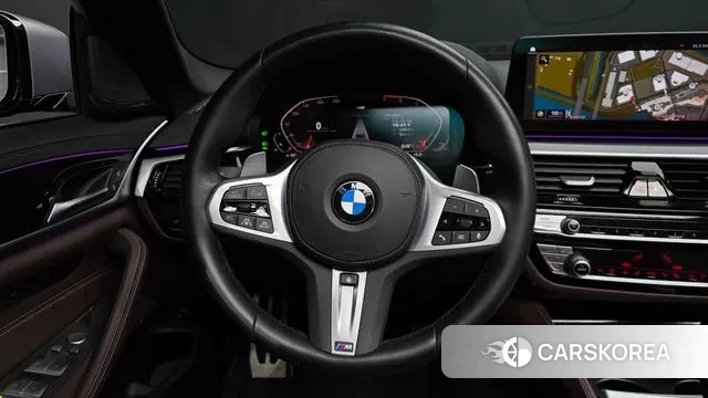 BMW 5 Series (G30) 2022 Серебряный из Кореи, фото 4