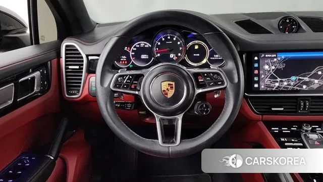 Porsche Cayenne (PO536) 2023 Черный из Кореи, фото 4