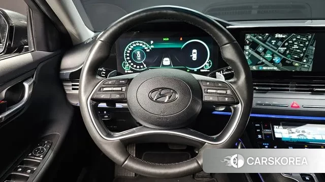 Hyundai The New Grandeur IG Hybrid 2021 Серый из Кореи, фото 4