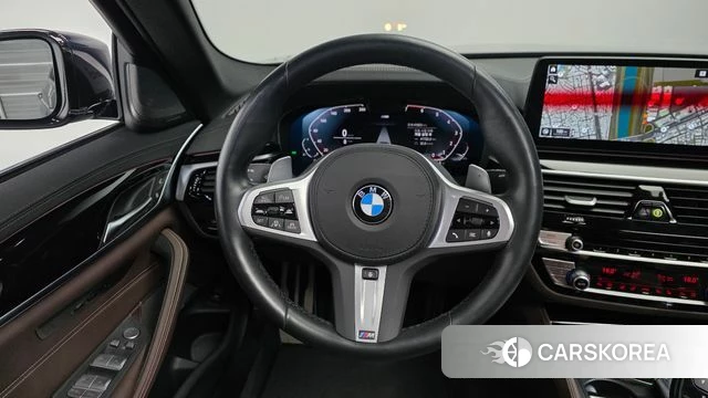 BMW 5 Series (G30) 2022 Черный из Кореи, фото 4