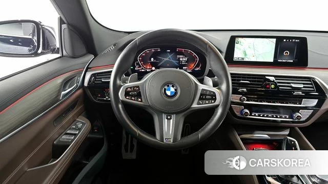 BMW 6 Series GT (G32) 2020 Черный из Кореи, фото 4