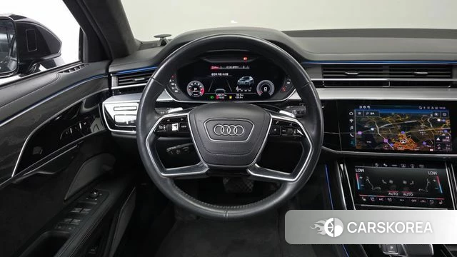 Audi A8 (D5) 2021 Черный из Кореи, фото 4