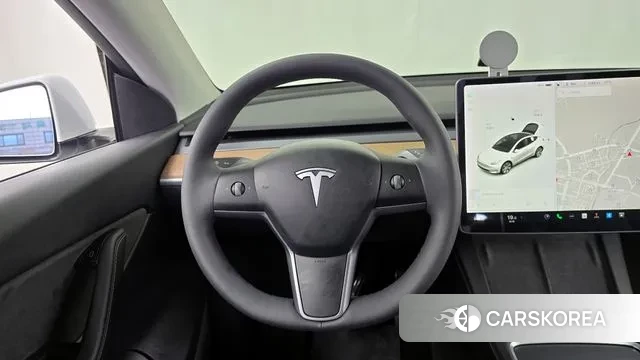 Tesla Model Y 2021 Белый из Кореи, фото 4