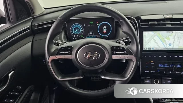 Hyundai Tucson Hybrid (NX4) 2021 Серый из Кореи, фото 4