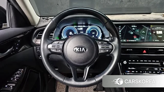Kia K7 Premier Hybrid 2021 Черный из Кореи, фото 4