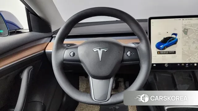 Tesla Model 3 2022 Синий из Кореи, фото 4