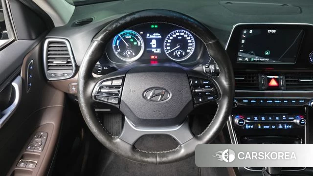 Hyundai Grandeur IG Hybrid 2018 Черный из Кореи, фото 4