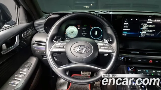 Hyundai The New Palisade 2022 Синий нефрит из Кореи, фото 4