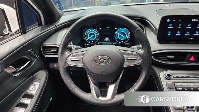 Hyundai The New Santa Fe 2023 Белый из Кореи, фото 4