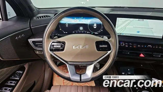 Kia K8 Hybrid 2022 Белый из Кореи, фото 4